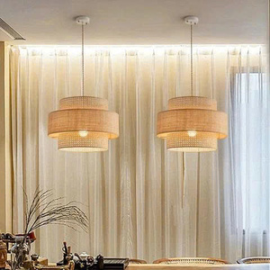 โคมไฟหวาย |   โคมไฟหวายแบบแขวน - Product Image 5