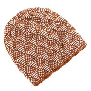 Unisex Geometric Jacquard Beanie Hat 100% Acrylic <b>Winter</b> <b>Cap</b> Casual Style 56-58CM Adult Size - Product Image 5