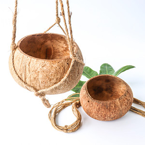 Macetas colgantes de precio competitivo, macetas verticales para jardín, macetas de cáscara de coco a buen precio - Product Image 3
