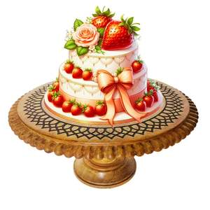 Support à gâteau en bois artisanal et écologique pour mariages rustiques, anniversaires, cafés, présentation de desserts, table à manger, compatible lave-vaisselle - Product Image 1