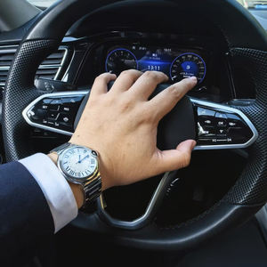 Reloj Mecánico de Acero Inoxidable de Alta Calidad de Fábrica VS, Reloj Automático Diario de Zafiro de 36 mm/42 mm, Resistente al Agua, Regalo para Parejas - Product Image 3