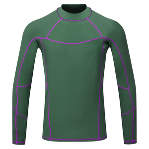 Everyday Polyester Men Rash Guard Long Sleeve Swim Shirt Offering UV Protection and Quick Dry Comfort - Product Image 6