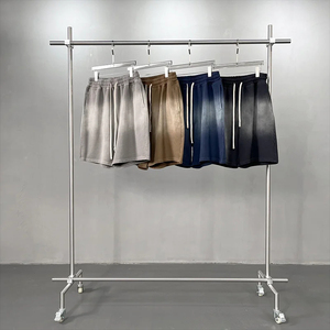 Pantalones Cortos Deportivos de Felpa Francesa de Alta Calidad, Lavado Ácido, Talla Grande, Esenciales para Verano, para Gimnasio y Boxeo, para Hombre - Product Image 4