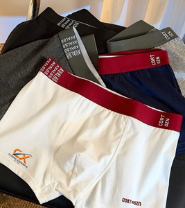 <b>Custom</b> Private Label Ice Silk <b>Boxer</b> Briefs Men Anti-Static Breathable Cooling Underwear Plaid Waist ODM Manufacturer Bulk - Product Image 3