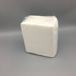 Serviettes en papier ailées blanches ultra-douces jetables personnalisées en Airlaid, format haut, avec distributeur, serviettes hygiéniques premium, logo personnalisé - Product Image 5