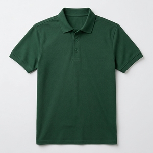เสื้อเชิ้ตผู้ชายคลาสสิก 100% โพลีเอสเตอร์ 220 GSM สวมใส่สบาย ทรงปกติ แขนสั้น เหมาะสำหรับใส่ทำงานหรือลำลอง ป้องกันรอยยับ - Product Image 5