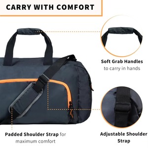 Wholesale High Quality Men Women Customizable Sublimation Blank Gym <b>Bags</b> Sports Logo Custom Duffle <b>Bag</b> - Product Image 5