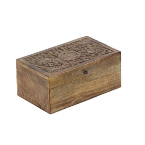 Vintage Style Simple Storage <b>Box</b> Suitable For Clothing Accessories Family <b>Memories</b> And Treasured Keepsakes From India - Product Image 1