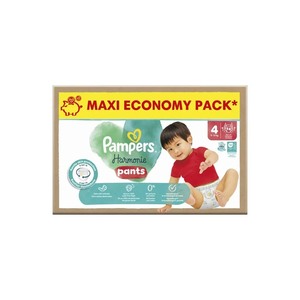 Pañales Premium Pampers Harmonie Pants, hechos con fibras vegetales para un ajuste suave y cómodo y protección contra fugas. - Product Image 5