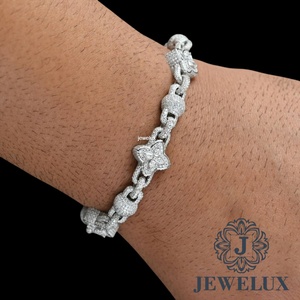 High Quality Moissanite Tennis <b>Bracelet</b> Handmade Fine Jewelry Gift for Women Birthday Valentine Anniversary at Good Price - Product Image 2