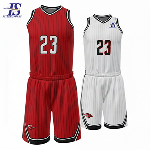 Maillot de basketball personnalisé à transfert thermique – Créez votre propre uniforme d'équipe – Maille respirante à séchage rapide – Col en V profond – Haute qualité – Homme - Product Image 6