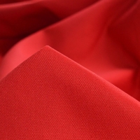 Rotes 10oz Schweres Baumwoll-Canvas-Gewebe 300 GSM 60 Zoll Breite Gefärbtes Hochleistungstextil für Taschen und Polsterung