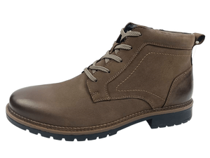 Botas Chelsea Dlords para Hombre, de Piel Genuina, con Cierre de Cremallera, Antideslizantes, Suela de TPR, Entresuela de EVA, Forro de Microfibra, para Todas las Temporadas - Product Image 1