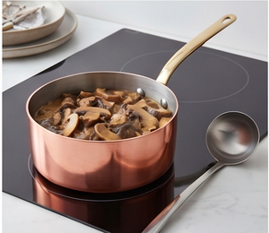 Glossy Finishing Metal <b>Sauce</b> Pans Perfect Kitchenware Items Suitable For Home Hotel Kitchen And Restaurant Use - Product Image 4