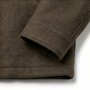 Wholesale Custom Designed Adults Size Wool Jackets In Low MOQ New Arrival Lightweight Men Wool Jacket For Winter Wear - Product Image 4