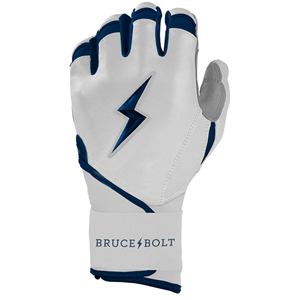 Direct Factory Supply Custom Logo Baseball Batting Gloves Premium Quality Leather Ambidextrous <b>Hook</b> Loop Closure - Product Image 2