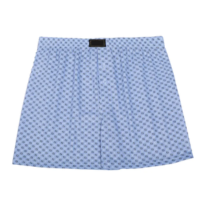Ash Grey <b>Mini</b> Gingham Men Boxer Shorts Natural Cotton Everyday Comfort Elastic Band Premium Wholesale Boxer Shorts - Product Image 2