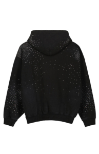 Men's Oversized <b>Graphic</b> <b>Zip</b> <b>Up</b> <b>Hoodie</b> Vintage Streetwear Rhinestones Hooded Y2K Hip Hop Casual Cotton Fleece Sweatshirt Winter - Product Image 5