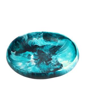 Tazón Decorativo de Resina Pulida Hecho a Mano de Primera Calidad, Libre de BPA y Ecológico, para Servir Ensaladas de Frutas, Uso en el Hogar, Restaurantes y Bodas - Product Image 2