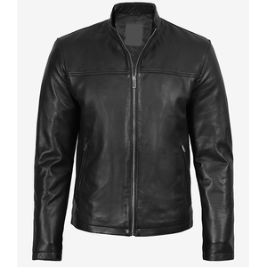 2026 OEM Most Demanding Original Black Cowhide <b>Leather</b> <b>Jackets</b> For <b>Men's</b> 100%High Quality Low MOQ Winter Heated Fashion <b>Jackets</b> - Product Image 6