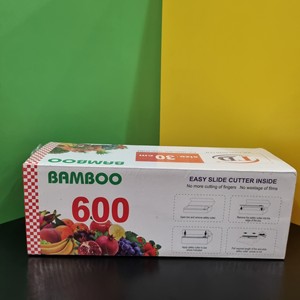 High Quality Cheap Soft PVC Cling <b>Wrap</b> Film Custom Logo Food Grade Eco-friendly Ready to Ship Home <b>Kitchen</b> Food Packaging - Product Image 3