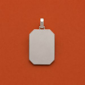 A Meaningful Pendant for Cherished Memories <b>Crafted</b> in Silver with Moissanite Diamond - Product Image 4