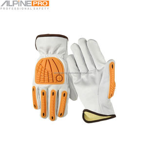 Guantes de Seguridad TPR de Alta Calidad con Forro de Algodón, Resistentes a Impactos, Cortes y Vibraciones, para Mecánicos de Campos Petroleros, Reducción de Impactos para Conductores - Product Image 6