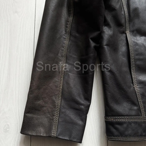 2026 Women's Motorcycle Jacket Real Leather Autumn Winter Waterproof Windproof Customizable Street Wear Leather Jackets - Product Image 5