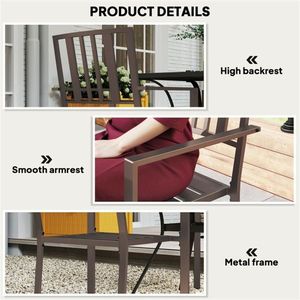 <b>Garden</b> <b>Sets</b> Comfortable Office or Camping Fishing Armchair for Outdoor Activities - Product Image 6