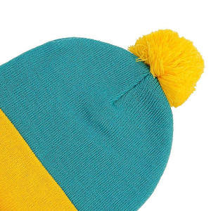 Casquette en acrylique 100% de qualité supérieure, broderie jacquard personnalisée avec le nom de l'équipe, style hiver, services de conception OEM - Product Image 6