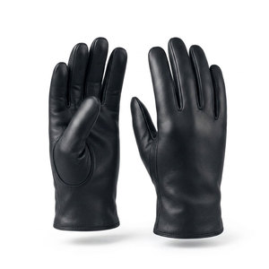 Stylish Leather <b>Gloves</b> For <b>Men</b> Elegant Design Soft Warm Driving <b>Gloves</b> Ideal For Winter Travel And Daily Outdoor - Product Image 1