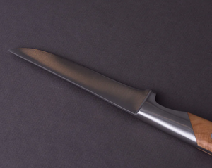 มีดแล่เนื้อคุณภาพสูง PRESTIGE BLADES สแตนเลสสตีล พร้อมโลโก้สั่งทำ ใช้ได้ทั้งมือซ้ายและขวา แข็งแรง ทนทาน คมพิเศษ ผลิตด้วยมือ สำหรับใช้ในครัว - Product Image 4