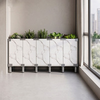 Kit de fixation réglable en alliage d'aluminium pour étagères, épaisseur 8-12 mm, avec pince de maintien pour carreaux, idéal pour la maison, le bureau et l'hôtel