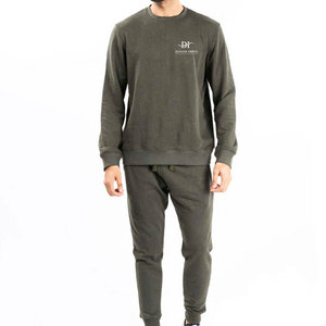 Sudadera de Invierno para Hombre, de Alta Calidad, Estilo Urbano, Color Sólido, Corte Regular, 100% Algodón, Ecológica, Transpirable y Ligera - Product Image 1