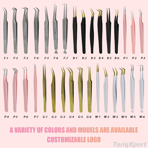Juego de Pinzas para Cejas de Acero Inoxidable Personalizadas, Punta Puntiaguda, Duraderas, Estilo Moderno, para Depilación Facial y de Vello Encarnado - Product Image 6