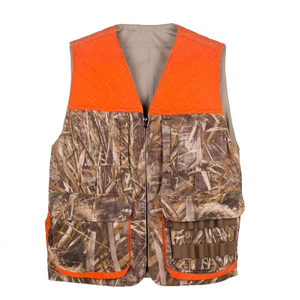 Gilet de chasse en toile premium multi-poches pour homme, idéal pour la chasse aux oiseaux en forêt et les activités de plein air - Vente en gros - Product Image 1