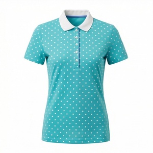 Camisetas Polo de Mujer de Alta Calidad Hechas de Algodón y Poliéster, Diseño de Logotipo y Color Personalizados, Camisetas Polo Modernas para Mujer - Product Image 1