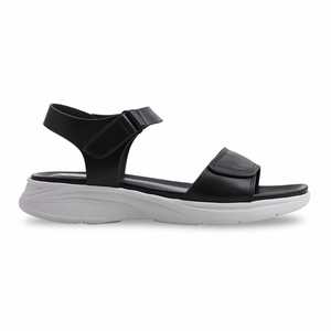 Sandale à talon formelle noire PU0367 - Product Image 4