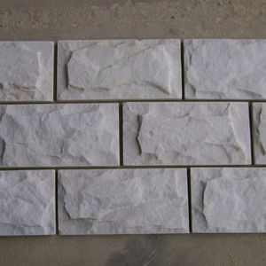 Mosaïque de marbre calcite haute pureté 24x24, flammé et brossé, étanche, écologique, moderne, pour usage intérieur (hôpitaux, villas, appartements), léger - Product Image 1