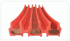 Sistema de Barra Conductora Flexible de Alta Resistencia de 100A, Tipo Rollo, con Cubierta, para Grúas y Elevadores, Equipo de Electrificación de Baja Resistencia, 110V - Product Image 2