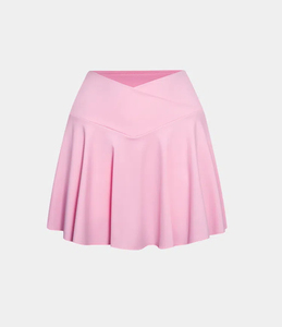 Comfortable Waistband Breathable Design High Quality Sporty Tennis <b>Skirts</b> Quick Dry Feature Customizable Fabric Smooth Finishing - Product Image 3