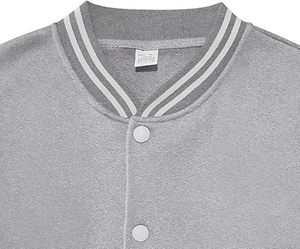 Chaqueta de Invierno Cálida y Cómoda para Hombre, Estilo Letterman, con Cuello Alto, Logotipo Frontal, Resistente al Viento, Ecológica, de Alta Calidad a un Precio Razonable - Product Image 2