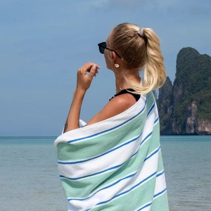 Toalla de Playa de Microfibra de Secado Rápido, Toallas de Playa Coloridas de Lujo, Toalla de Viaje, Precio al por Mayor - Product Image 2