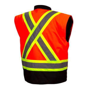 เสื้อแจ็คเก็ตฮู้ดดี้สะท้อนแสงเพื่อความปลอดภัย หลายสี ผลิตจากวัสดุโพลีเอสเตอร์ กันน้ำ - Product Image 6