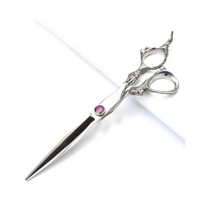 Professional Japanese Stainless Steel Premium 440C Hair Dressing Scissors Dragon Handle Barber Scissors <b>Mirror</b> Polish Finish - Product Image 1