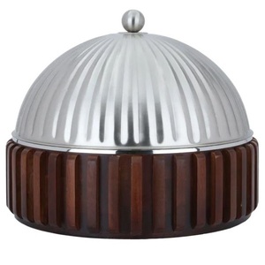 High Standard Quality Customized Size For Clubs & Bars Table Decorating Food Serving Hot <b>Pot</b> Luxury Gold Serveware - Product Image 5