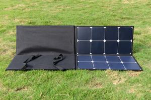 Panel Solar Portátil de 150W, Manta Solar Plegable para <span class=keywords><strong>Camping</strong></span>, Cargador Solar para Estación de Energía, RV, Apagones, Huracanes, Personalizado de 150W - Product Image 5