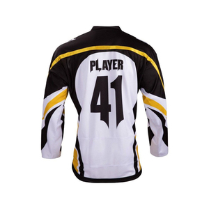Jersey de Hockey sobre Hielo de Alta Calidad, Corte Ajustado, Logotipo Personalizado, Precio al por Mayor, Ropa Deportiva para Equipos, Servicio OEM, Personalizado, 100% Poliéster - Product Image 2