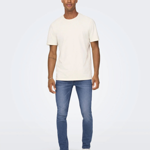 Pantalons en jean décontractés pour hommes, vente en gros à bas prix, pantalons en jean 2024, jeans foncés très demandés avec logo de marque personnalisé - Product Image 2
