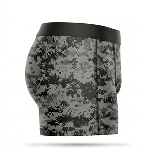 <b>Men's</b> <b>Compression</b> <b>Shorts</b> Mid Waist Breathable Quick Dry 100% Polyester Canvas Drawstring Closure Sporty Style - Product Image 4